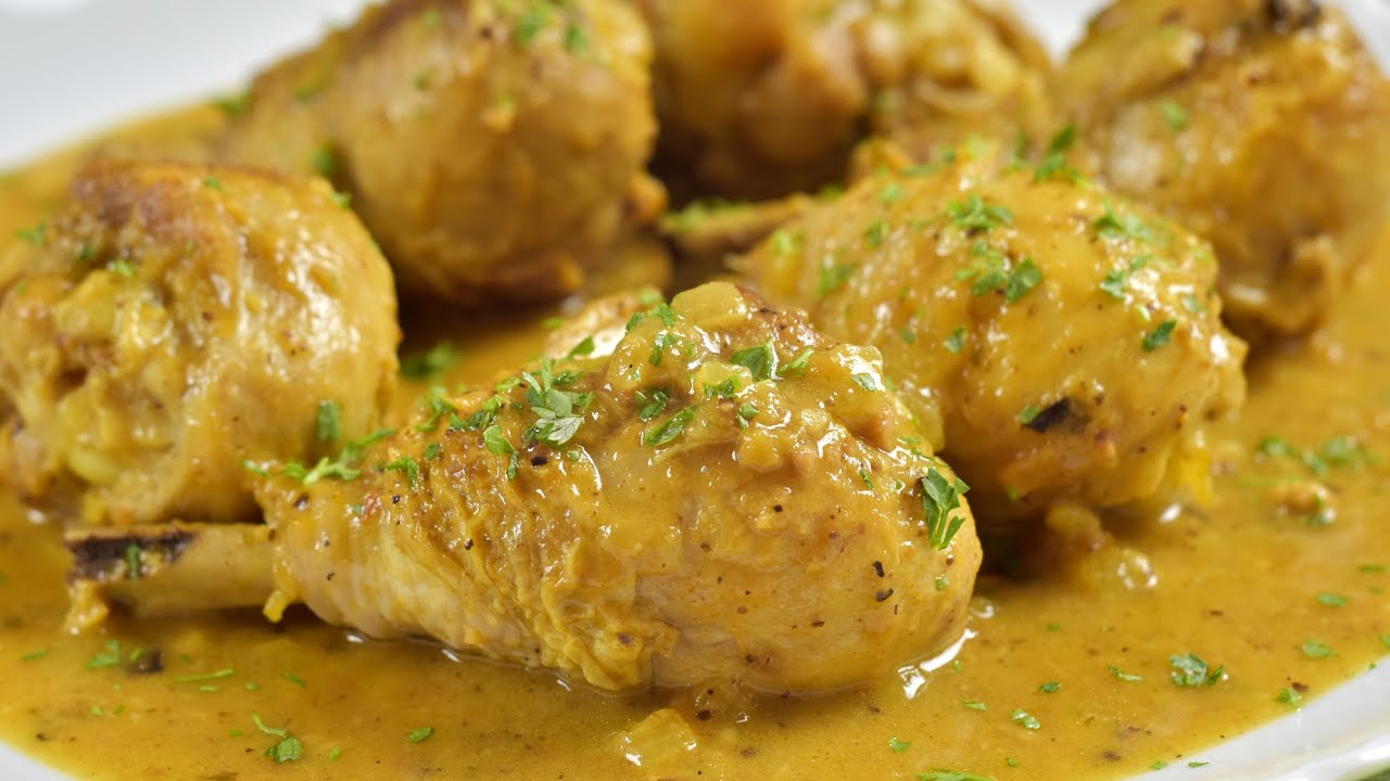 Pollo en salsa de almendras, la receta de la abuela