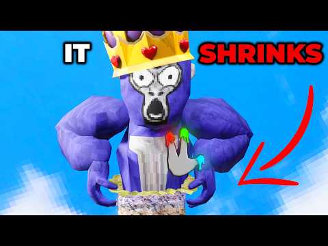 Gorilla Tag But The Map SHRINKS!