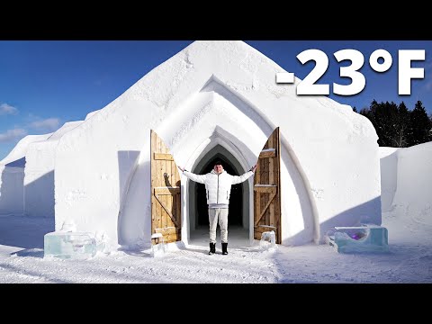 Surviving 24 Hours Straight In An Igloo