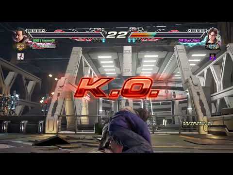 Tekken 7 Negan Vs Julia Dont Attack