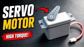 How to Make a Servo Motor at Home ⚙️ | DIY Working Servo Motor