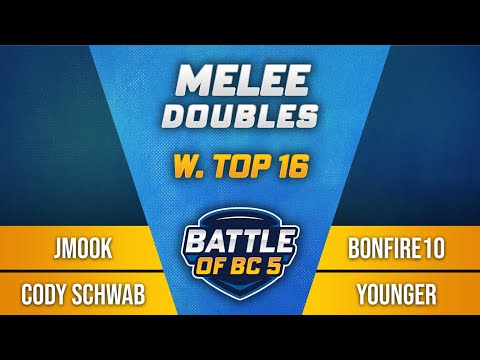 Jmook / Cody Schwab vs bonfire10 / Younger - Melee Doubles Winners Top 16 - Battle of BC 5