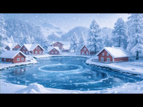 ❄️ Heavy Snowfall in the Most Beautiful Mountain Village of Switzerland 🇨🇭 | Engelberg 4K
