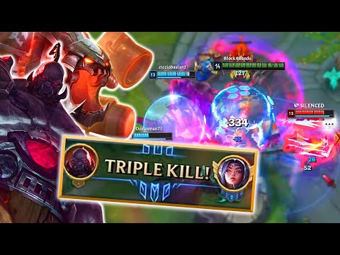 PIÙ SEI GROSSO PIÙ SEI LENTO FT. @CuginoRap - League of Legends ITA #2744