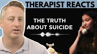 Therapist Reacts RAW to Listening to Strangers’ Real Voicemails About Suicide