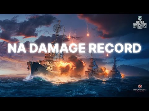 World of Warships - NA Damage Record