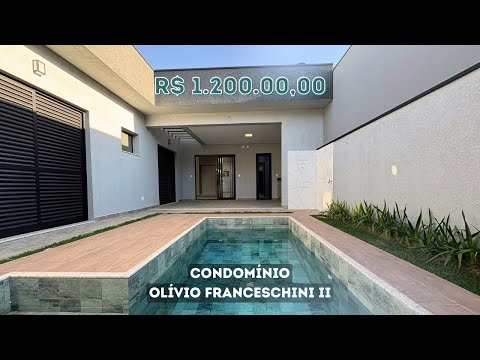 🏡 Tour Completo | Casa com Piscina no Condomínio Olívio Franceschini em Hortolândia/SP