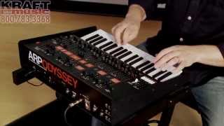 Video thumbnail for Kraft Music - Korg ARP Odyssey Synthesizer Demo with Rich Formidoni by Kraft Music