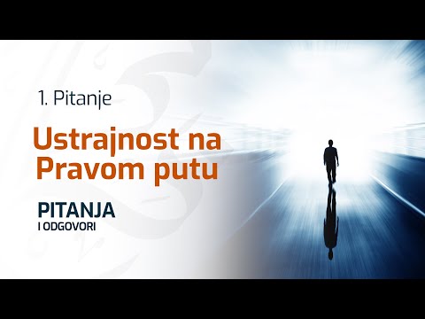 01 Ustrajnost na Pravom putu | Pitanja i odgovori | dr. Zijad Ljakić