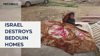 Video: Homes bulldozed by Israel. 400 Homeless Tonight in Negev, Palestine | TRT World