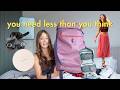Can You Travel For 1 Year In A 40L Bag