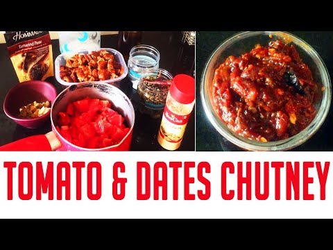 Indian Petmom Preparing Tomato & Dates Chutney | Tomato Khejur Chutney | Bengali Chutney Recipe