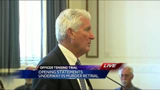 Ray Tensing retrial: Opening statements