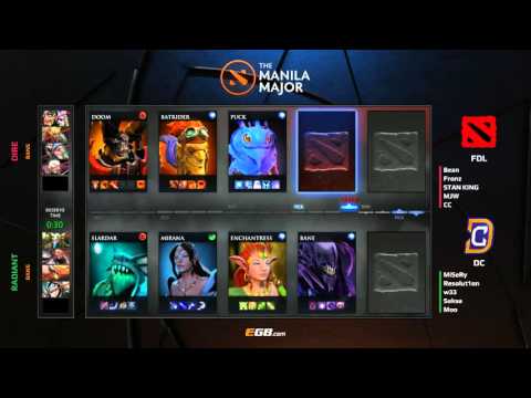 FDL vs DC, Game 1, The Manila Major AM Qual