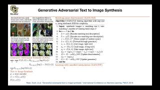Text to Image Synthesis (Continued) | Lecture 61 (Part 1) | Applied De