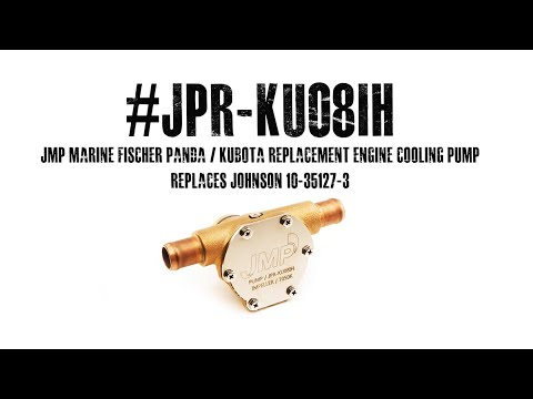 JPR-KU08IH JMP Marine Fischer Panda - Kubota Replacement Engine