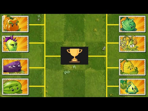 Tournament 8 Pult Plants Battles Max Level - Which Best Pult? - PvZ 2 Plants vs Plants