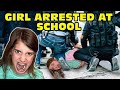 Girl Temper Tantrum ARRESTED At School Dad FREAKS OUT Original