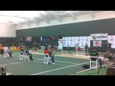 Josh Everett - 117kg Snatch