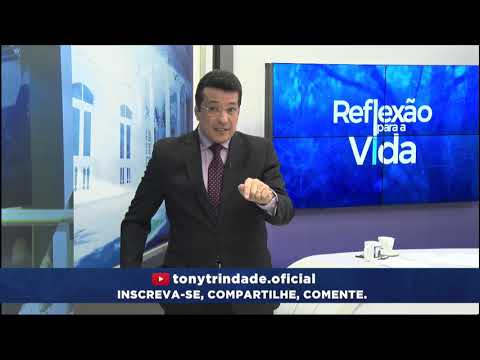 MENSAGEM TONY TRINDADE - Aprendi que se aprende errando. ASSISTA.