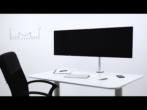 Кронштейн настольный M VESA Deskmount Officeline Dual White