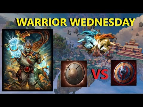 WARRIOR WEDNESDAY - GLAD SHIELD VS BERSERKER SHIELD - Grandmasters Ranked 1v1 Duel - SMITE
