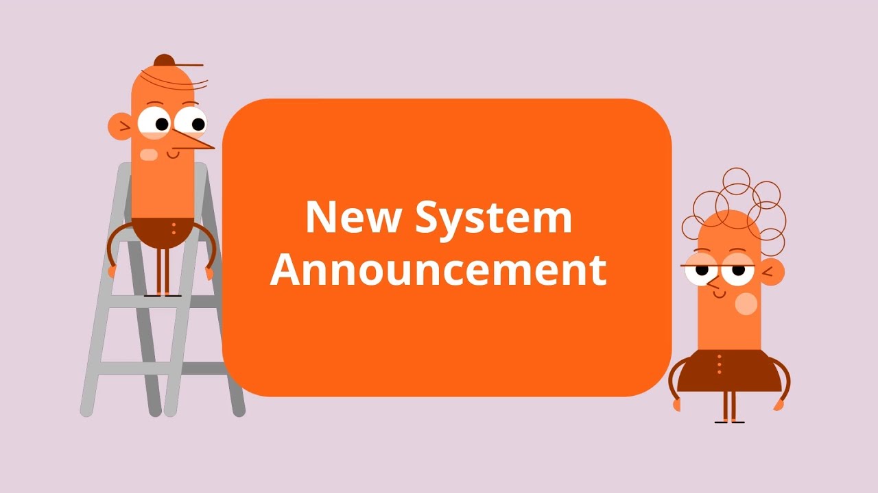 New System Announcement Video Template (Editable)