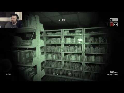 Outlast 2 playthrough pt28 - Just Hangin' Out/Library Maze