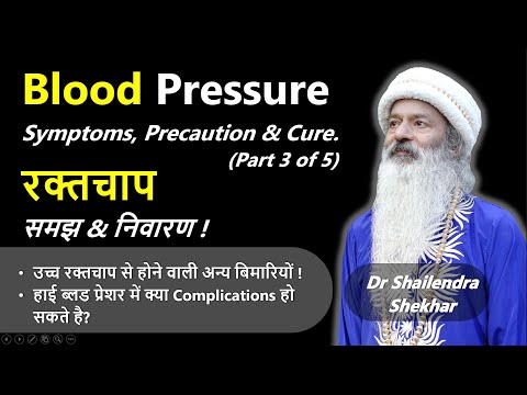 रक्तचाप - समझ & निवारण ! Blood Pressure ~ Symptoms, Precaution & Cure ! (3/5)