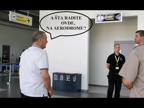 Nije im svejedno: Živković postrojio obezbeđenje aerodroma