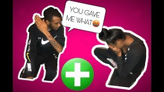 STD PRANK ON MY BOYFRIEND (HE CALLED ME A HOE!!)