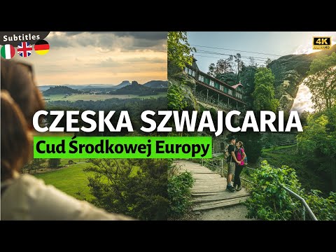 CZESKA SZWAJCARIA po wielkim pożarze. Cud wokół skalnej bramy