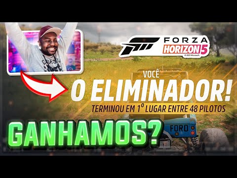 FORZA HORIZON 5 - A MINHA MELHOR PARTIDA DO ELIMINADOR !