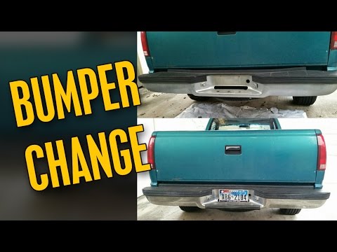 Rear Bumper Removal/Replacement 1993 Chevy CK1500