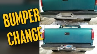 Rear Bumper Removal/Replacement 1993 Chevy CK1500