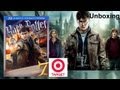 Harry Potter And The Deathly Hallows Part 1 2 Ultimate Edition Blu Ray Target Exclusive Unboxing