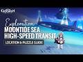 High Speed Transit At Moontide Sea Puzzle Guide Frost Moon Exploration Genshin Impact Luna VIII