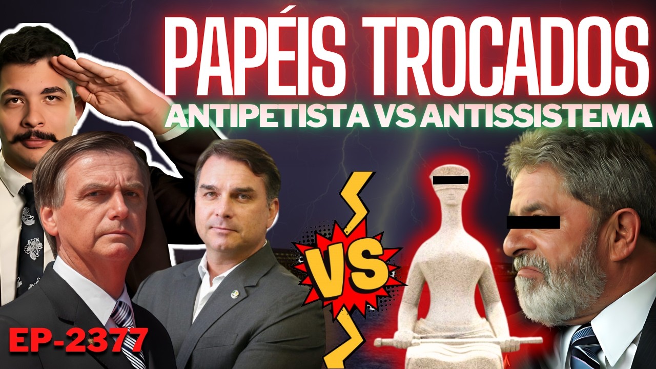 Sabatina do BESSIAS: Papéis TROCADOS + Antipetista vs Antissistema + Flávio vs Lula: Eleições 2026.