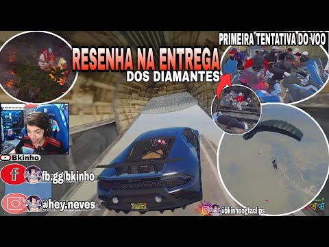 Bkinho CLIPS | BAGUNCINHA INDO PRA ILHA NA ENTREGA DOS DIAMANTES • GTA RP CIDADE HYPE