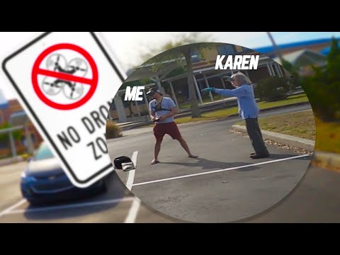 Karen kicked me out for flying my drone! most ridiculous reason Ive ever heard