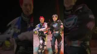 Download lagu Minhyuk Joohoney MonstaX dance challenge new song ' Rush Hour ' Tik Tok Complication mp3