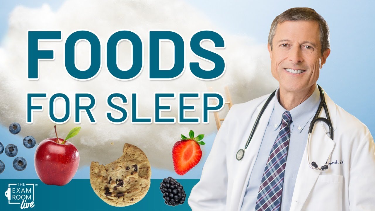 What Foods Help You Sleep? | Dr. Neal Barnard on The Exam Room LIVE