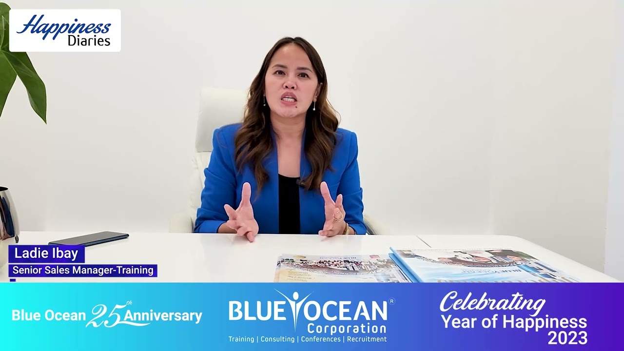 Blue Ocean Corporation Happiness Diaries 2023 - Ladie Ibay