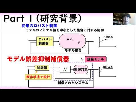 機械システム工学科 モデル誤差抑制補償器（４３分）既存システムをロバスト化する補償器