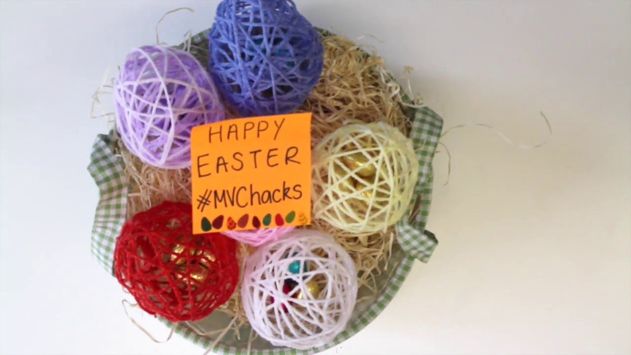 Learn How To Make a String Thread Easter Egg - MyVoucherCodes