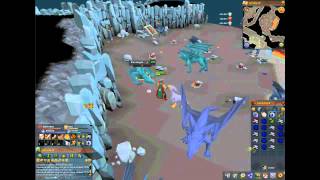 Runescape 3 Guthans Vs Blue Dragons
