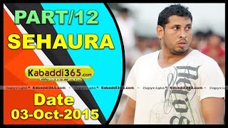 (1) Sehaura (Ludhiana) Kabaddi Tournament 3 Oct 2015