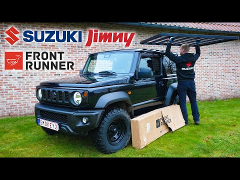 Suzuki Jimny Frontrunner Roofrack Part 1 + Drift Mode Enabled