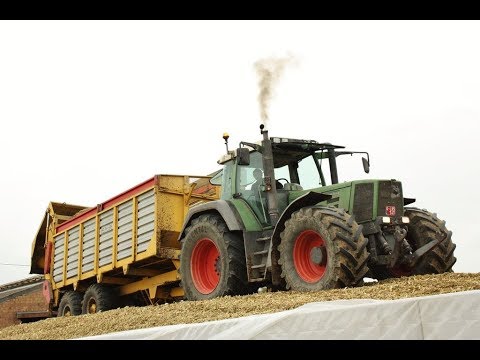 Loonw. Everaet - Zillebeke - Fendt Favorit 822 - Dezeure - Hitachi ZW 180