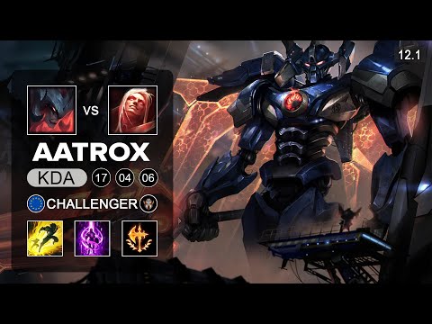 Aatrox Top vs Vladimir - EUW Challenger - Season 12 Patch 12.1